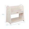 ECR4Kids 3-Shelf Floor Book Display with Handles and Storage, 30in - 2 of 4