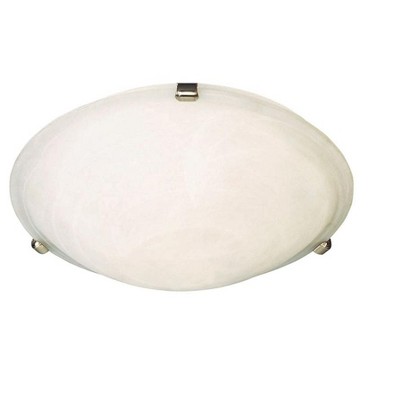 Maxim Lighting Malaga 2 - Light Flush Mount in  Satin Nickel