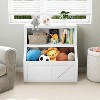 Kids Bookshelf & Toy Organizer - 2-Tier Storage Cabinet with Shelves for Playroom, Bedroom, Classroom - 3 of 4