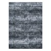 Rugs for Living Room Vintage Floral Print Distressed Area Rug Low Pile  Non-Slip Throw Rugs for Bedroom, Home Office - 3 of 4