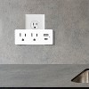 Ciao Tech Slim Multiport Charging Station 2 Outlets + 1 USB + 1 Type C w/ Surge Protection - 2 of 4