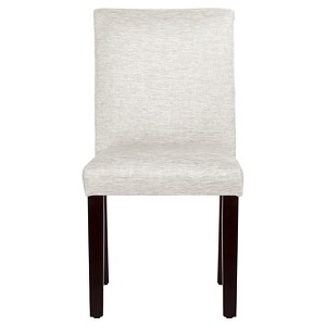 Textured Parsons Dining Chair Groupie Oyster - Threshold , Adult Unisex, White
