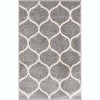 Unique Loom Trellis Frieze Rounded Trellis Indoor Woven Area Rug - 2 of 4