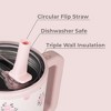 HydroJug Traveler - Water Bottle with Handle & Flip Straw - Leak Resistant Tumbler, Insulated, Stainless Steel & Rubber Base - 3 of 4
