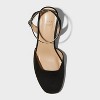 Women's Alexa Flare Heels - A New Day™ Black - 3 of 4