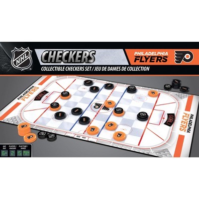 MasterPieces NHL Philadelphia Flyers Checkers Board Game