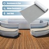 Unique Bargains EVA Faux Teak Decking Sheet Mat Self-Adhesive for Boat Car 90.55"x21.65" - 2 of 4