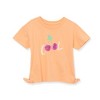 Lands' End Kids Short Sleeve Side Tie Graphic Tee - 2 of 3