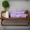 Luxury Cotton Heavyweight Ultra-Plush 3 Piece Towel Set by Blue Nile Mills - 2 of 4