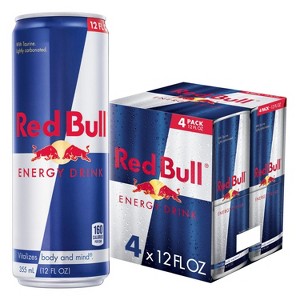 Red Bull Energy Drink - 4pk/12 fl oz Cans - 1 of 4