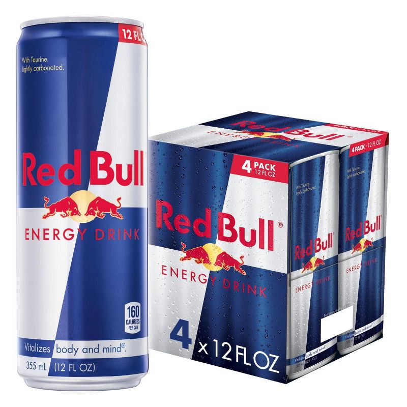 Red Bull Energy Drink - 4pk/12 fl oz Cans, 1 of 9
