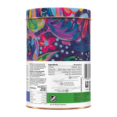 L. Reusable Tin Regular Super Tampons - 30ct
