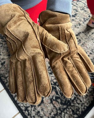 Wholesale Men Mittens Swine Leather Fur Lined Gloves NYC Wholesaler – OPT  FASHION WHOLESALE