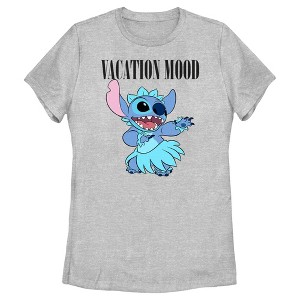 Women's Lilo & Stitch Vacation Mood T-Shirt - 1 of 4