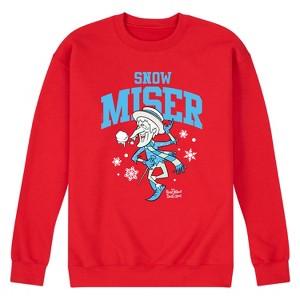 Men's - The Year Without a Santa Claus - Snow Miser Graphic Fleece Sweatshirt - 1 of 4
