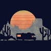 Junior's Design By Humans on the road By radiomode T-Shirt - 2 of 3