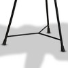 Merci End Table with Teak Tree Trunk Tabletop Natural/Brown - bali & pari - 3 of 4