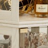 Lighted Corner Curio Cabinet - Display Case for Living Room, Antique Collectibles, Wine & Bar Glass Storage - Elegant Corner Design - 3 of 4