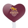 California State University Dominguez Hills Primary Logo Heart Love Cupcake Picks Toppers Decoration Set of 6 - 2 of 4