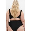 Women's Plus Size Valencia Underwire Bikini Top - black | CITY CHIC - 3 of 4