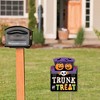 Big Dot of Happiness Trunk or Treat - Outdoor Lawn Sign - Halloween Car Parade Party Yard Sign - 1 Piece - 2 of 4