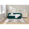 Twin Size Upholstered Daybed with Pull-out Roller for Bedroom or Guest Room - 4 of 4