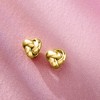 Pure Collection by Ross-Simons 14kt Yellow Gold Love Knot Stud Earrings - 3 of 4