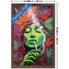Trends International Ray Heere - Marijuana Popart 2 Framed Wall Poster Prints - 3 of 4
