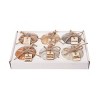 Transpac Terracotta 10.75 in. Multicolor Harvest Rustic Pumpkins with Tag In Display Set of 6 - 2 of 4