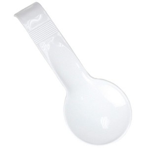 Chef Craft 11.75" Long Spoon Rest White - Keeps Your Stovetop Clean - 1 of 2