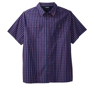 KingSize Short Sleeve Printed Sport Shirt - 1 of 4