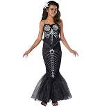 InCharacter Costumes Skeleton Mermaid Girl's Costume