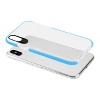Reiko iPhone X/iPhone XS Soft Transparent TPU Case in Clear Blue - 3 of 4