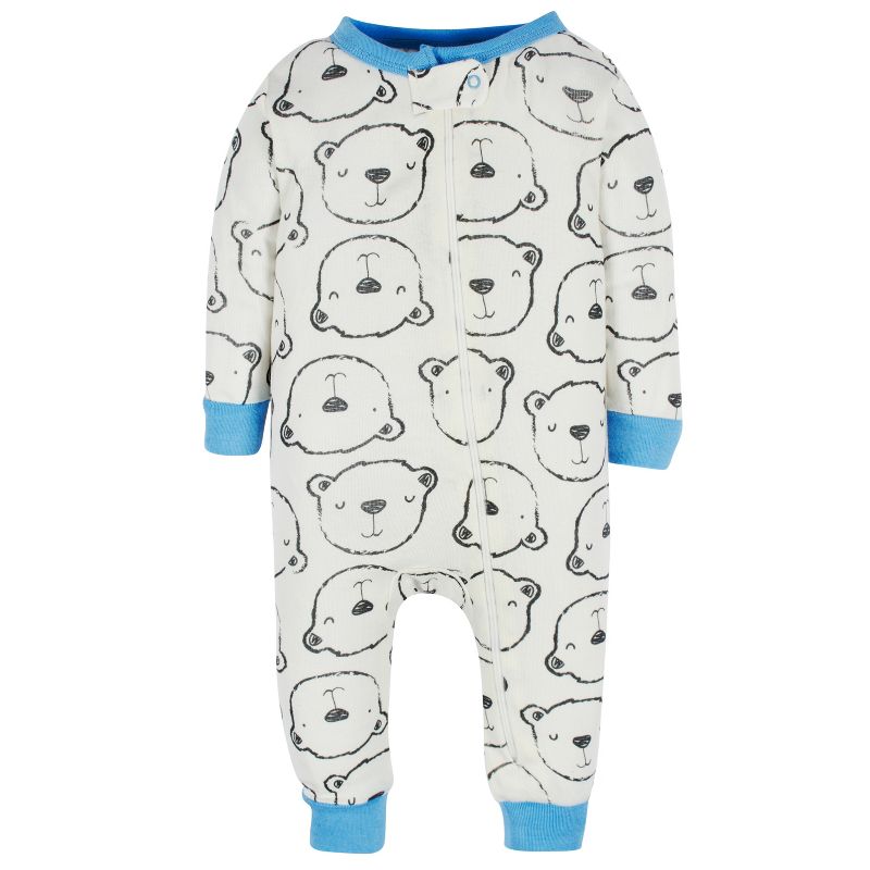 Gerber Baby & Toddler Boys' Snug Fit Footless Pajamas - 3-Pack, 5 of 10
