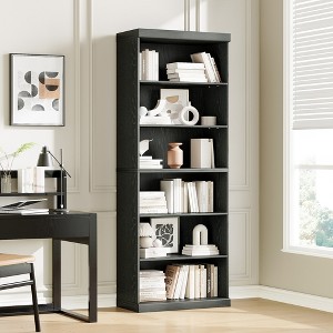Dovelina Vertical Bookshelf Combination with Adjustable Shelves--No Door - 1 of 4