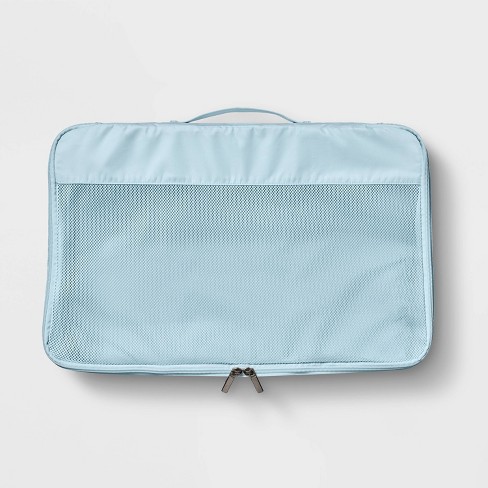 Extra Large Packing Cube & Clear Pouch Set Muddy Aqua - Open Story™ : Target