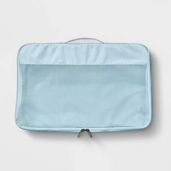 Extra Large Packing Cube & Clear Pouch Set Muddy Aqua - Open Story™
