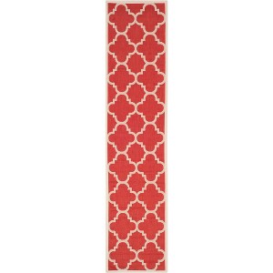 Courtyard CY6243 Power Loomed Indoor and Outdoor Rug - Safavieh - 1 of 3