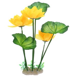 Unique Bargains Fish Tank Aquarium Decorations Plants Mini Aquarium Decorations Plastic Plants 10.24" 1pcs - 1 of 4