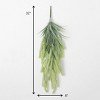 Sullivans Artificial Fox Tail Fluffy Grass Vine 32"H Green - 3 of 3