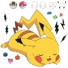 Pokemon Sleeping Pikachu Giant Peel and Stick Kids' Wall Decals - RoomMates - 2 of 4