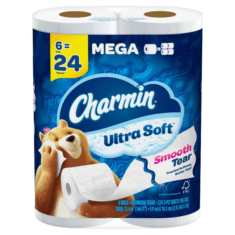 Charmin Ultra Soft Toilet Paper, 1 of 17