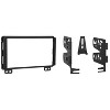 Metra® Double-DIN Installation Kit for 2001 through 2006 Ford®/Lincoln®/Mercury® Truck and SUV in Black - 2 of 4