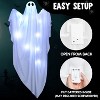 Joyfy 47’’ Halloween Light up Ghost Outdoor Decor, Hanging Ghost with LED Light for Haunted House Prop, Front Yard Lawn Garden Party Decor - 4 of 4