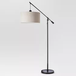 Cantilever Drop Pendant Floor Lamp Antique Brown - Threshold™