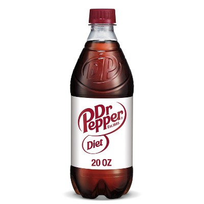 Diet Dr Pepper Soda - 20 fl oz Bottle