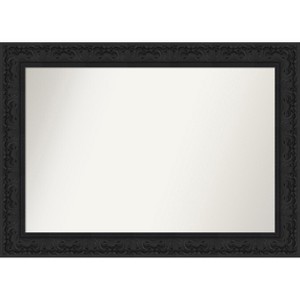 Amanti Art Luxe Non-Beveled Framed Bathroom Vanity Wall Mirror - 1 of 4