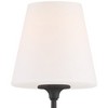 Crystorama Lighting Sylvan 1 - Light Sconce in  Black Forged - 3 of 4