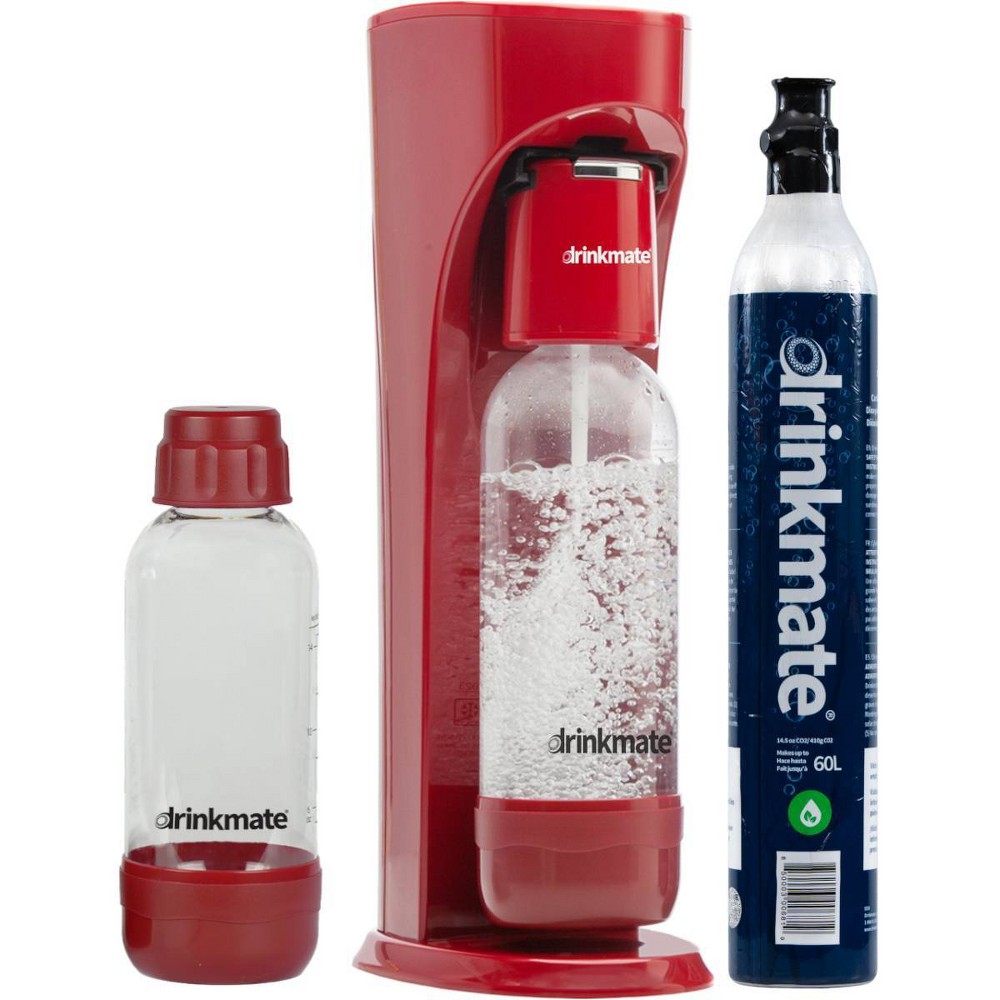 Photos - Other kitchen appliances Drinkmate Special Bundle OmniFizz Soda Maker Royal Red