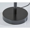 Adesso Mayfair Floor Lamp Black: Modern Design, ETL Listed, Metal Body, Polyester Shade, 61" Height - 3 of 3